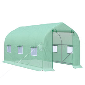 Outsunny Invernadero Verde para exterior