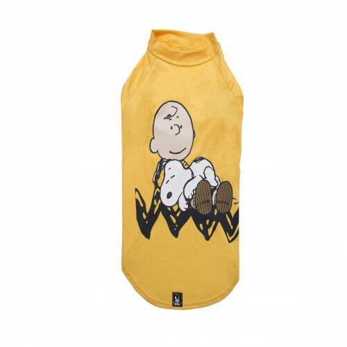 Camiseta para perros Zooz Pets Snoopy color Amarillo, , large Imagen numero 1