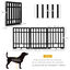 PawHut Barrera de Seguridad Plegable para Perros Valla de Madera, , large indicador imagen numero 3
