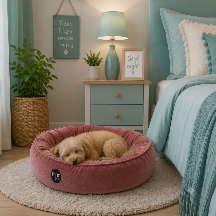 CAMA PERRO O GATO OVALADA SCARLET MMPET PREMIUM, , large Imagen numero 3