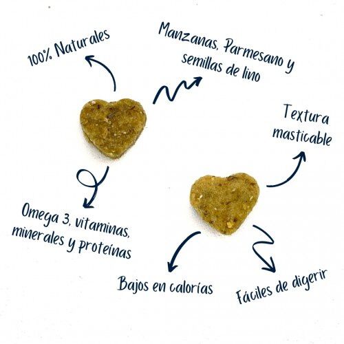 FlooppBITES soft snacks naturales sabor go veggie para perros, , large Imagen numero 4