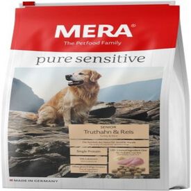 Pienso Mera pure sensitive senior sabor Pavo y Arroz