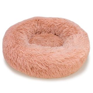 Arquivet cama redonda suave rosa para mascotas