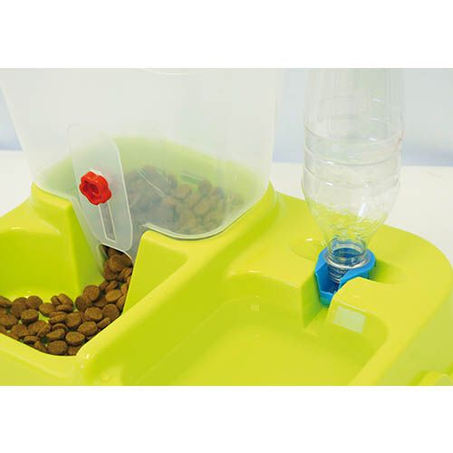Comedero y bebedero dispensador IB&Aacute;&Ntilde;EZ para perros y gatos, , large Imagen numero 3