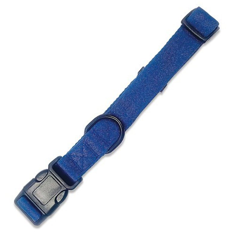 Collar de nylon para perro color Azul, , large image number null