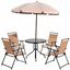 Conjunto de muebles Outsunny para jardín color Crema, , large indicador imagen numero 4