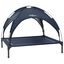 vidaXL Cama para Perros con Dosel Sofá Silla Tela Oxford y Acero Azul, , large indicador imagen numero 9