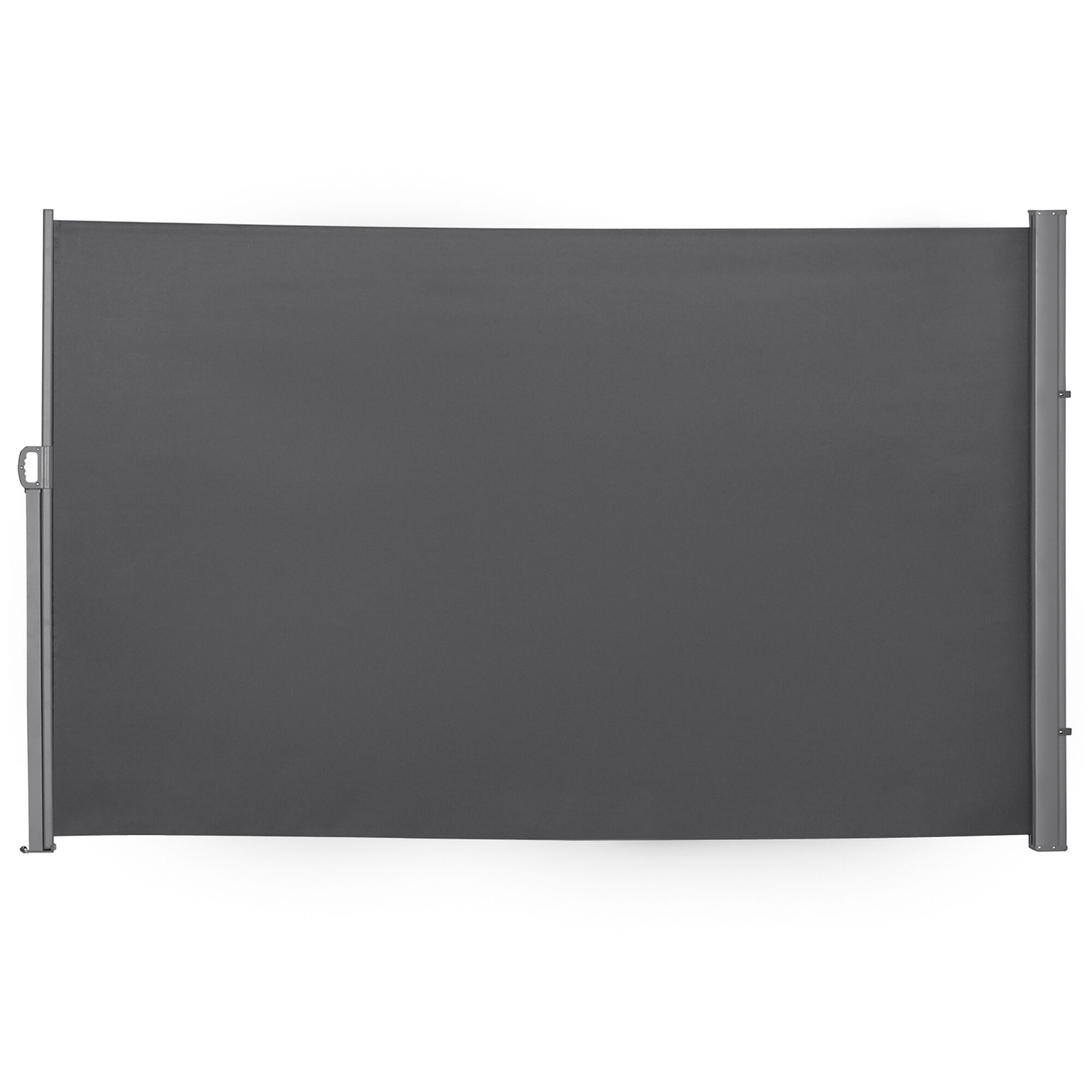 Outsunny Toldo Lateral Retr&aacute;ctil 300x160 cm Pantalla Enrollable Mampara de Privacidad y Protecci&oacute;n Solar para Jard&iacute;n Balc&oacute;n Terraza Gris, , large Imagen numero 6
