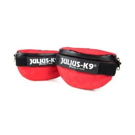 Julius K9 Bolsas Universales Pequeñas Rojo para perros