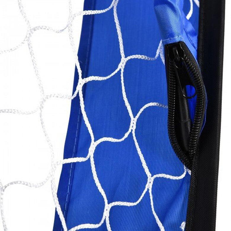 Porterías de Fútbol HomCom para mascotas color Azul, , large image number null