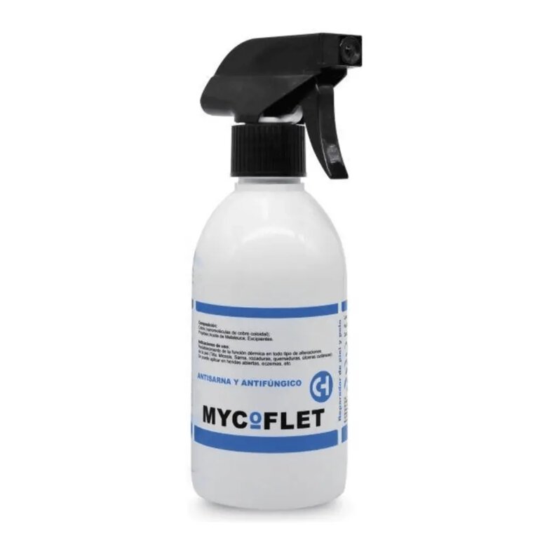 Mycoflet spray antifúngico y cicatrizante para animales Chemical Ibérica