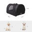 Nobleza - Bolso Transportín de Viaje Plegable para Perros y Gatos, Tela Oxford, Color Negro, Talla S, (34*21*22)cm, , large indicador imagen numero 9