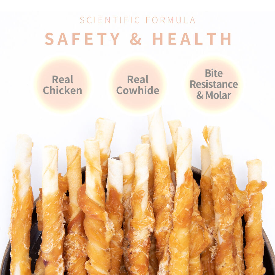 Nobleza Snack Palitos de Piel de Buey Enrollados para Perros thumbnail