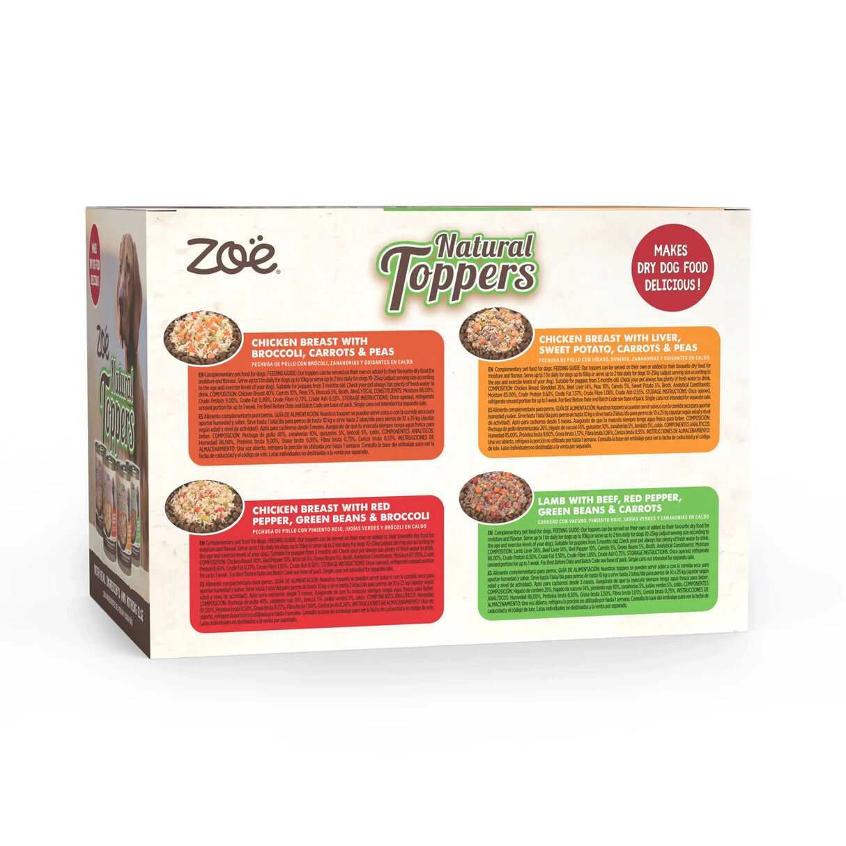 Zo&euml; Natural Toppers 170g Pollo con Br&oacute;coli, , large Imagen numero 2