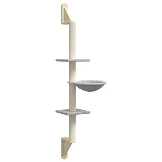 vidaXL Árbol rascador gris para Gatos