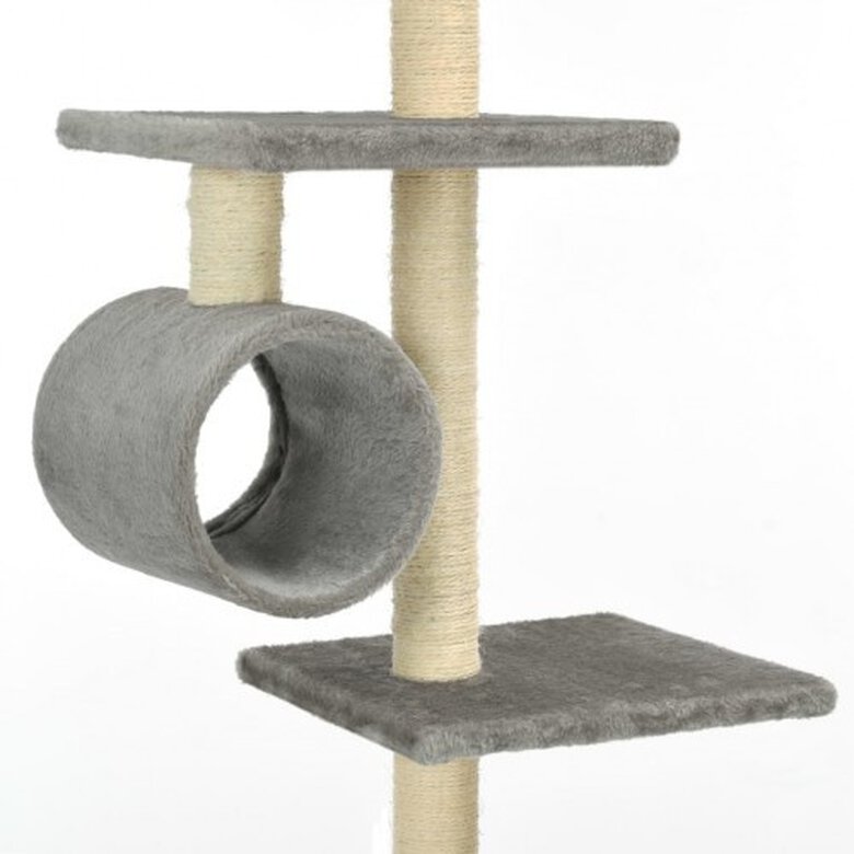 Rascador con poste de sisal color Gris, , large image number null