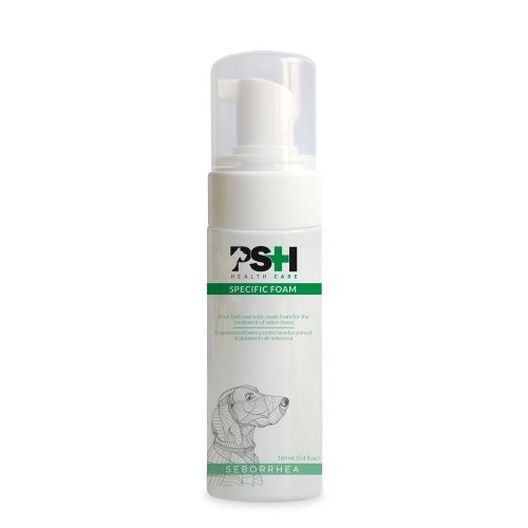 PSH COSMETICS espuma específica pyoderma blanco para perros, , large image number null