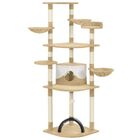 Rascador con sisal para gatos color Beige, , large image number null