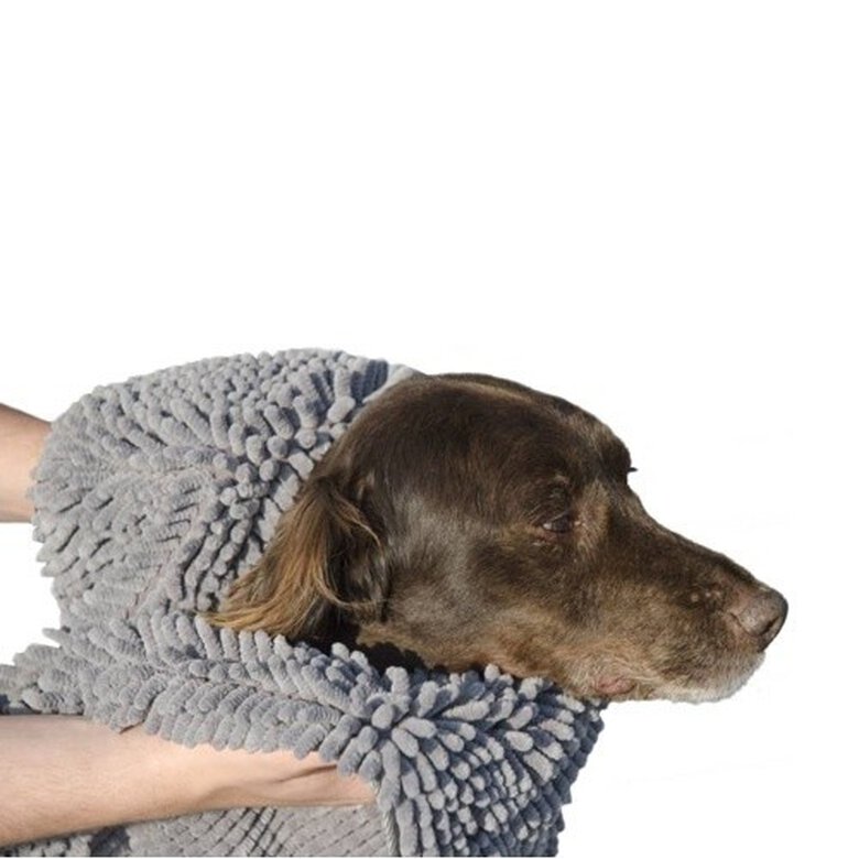 Doggy Dry Toalla Gris para perros, , large image number null