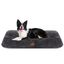 Nobleza Cama Perro Grande, Cama Perro Lavable, Peluche Largo Cama Para Perros, Suave y Esponjoso, Cama de Perro Antideslizante, Gris Oscuro, 110x73cm, , large indicador imagen numero 6