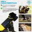 DOG ARMOUR PRO CHALECO DE PROTECCIÓN ANTI MORDIDA AMARILLO PARA PERROS - IMPERMEABLE- REFLECTANTE, , large indicador imagen numero 2