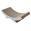 Leeby Remy Rocker rascador de cartón horizontal con estampado vichy para gatos, , large indicador imagen numero 7