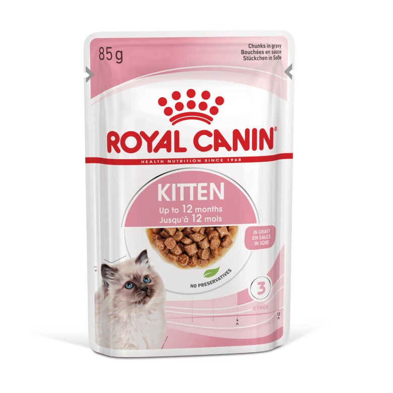 Royal Canin Kitten sobre en salsa para gatos thumbnail