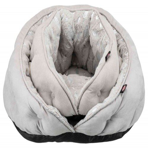 Trixie Feather Cama Cueva Gris para perros, , large Imagen numero 1