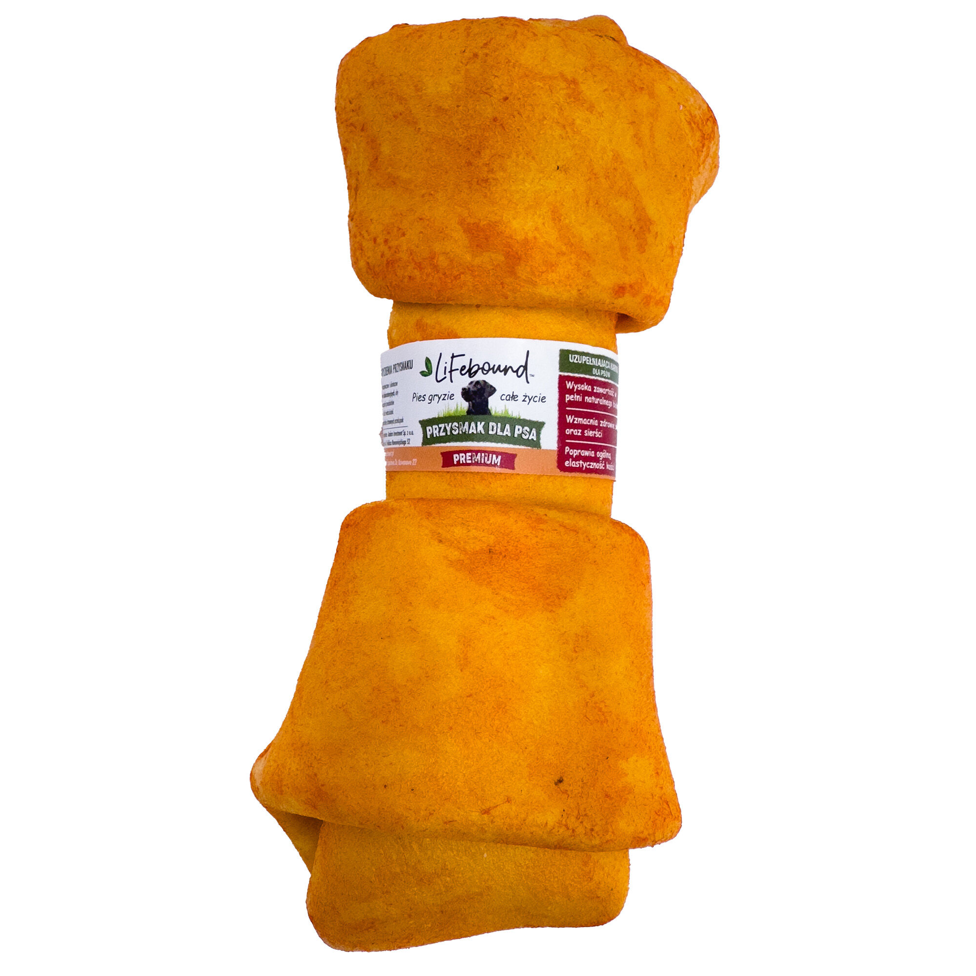Lifebound Hueso masticable de cuero de ternera&ndash; Lote de 10, 10-12,8 cm, , large Imagen numero 3
