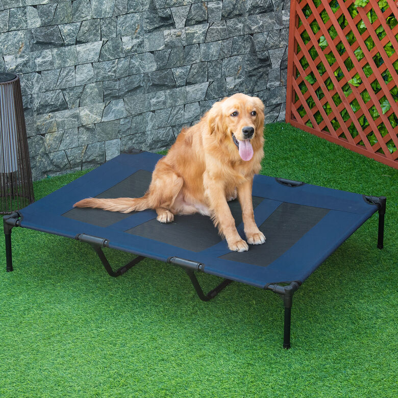PawHut cama elevada transpirable para perros thumbnail