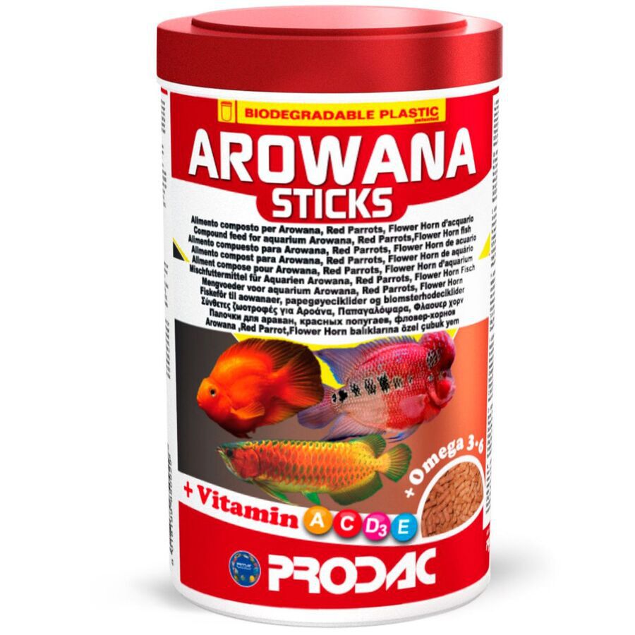 Prodac Arowana Sticks alimeto para peces