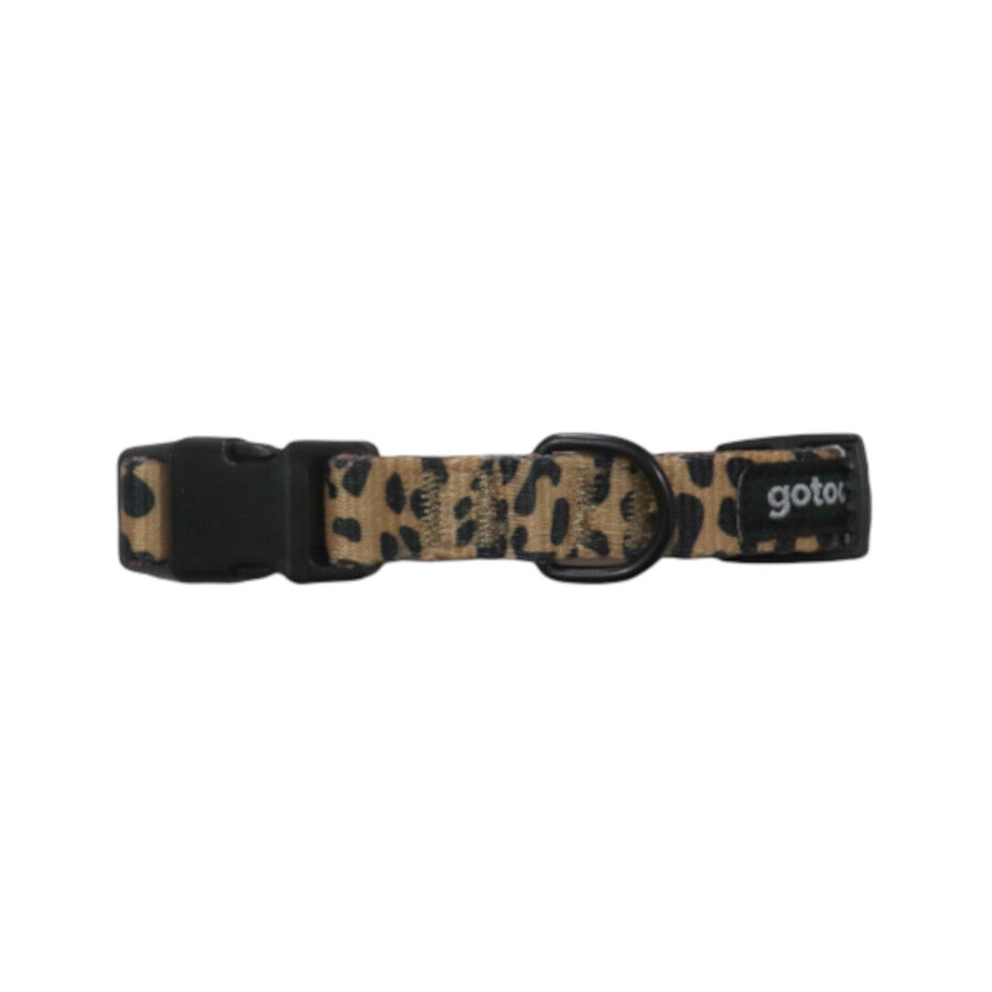Gotoo Collar estampado leopardo para perros thumbnail