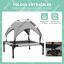 PawHut Cama Perros Elevada Gris, , large indicador imagen numero 5