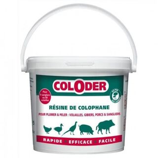 Saniterpen Coloder 3,5kg Resina en polvo de colofonia para aves