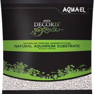 Aquael Aqua Decoris Sustrato Natural Cuarzo blanco para acuarios