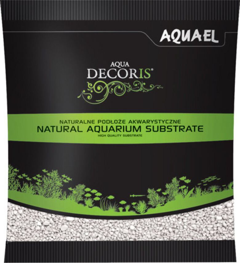 Aquael Aqua Decoris Sustrato Natural Cuarzo blanco para acuarios