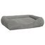 Vidaxl cama rectangular acolchada gris claro para mascotas, , large indicador imagen numero 1