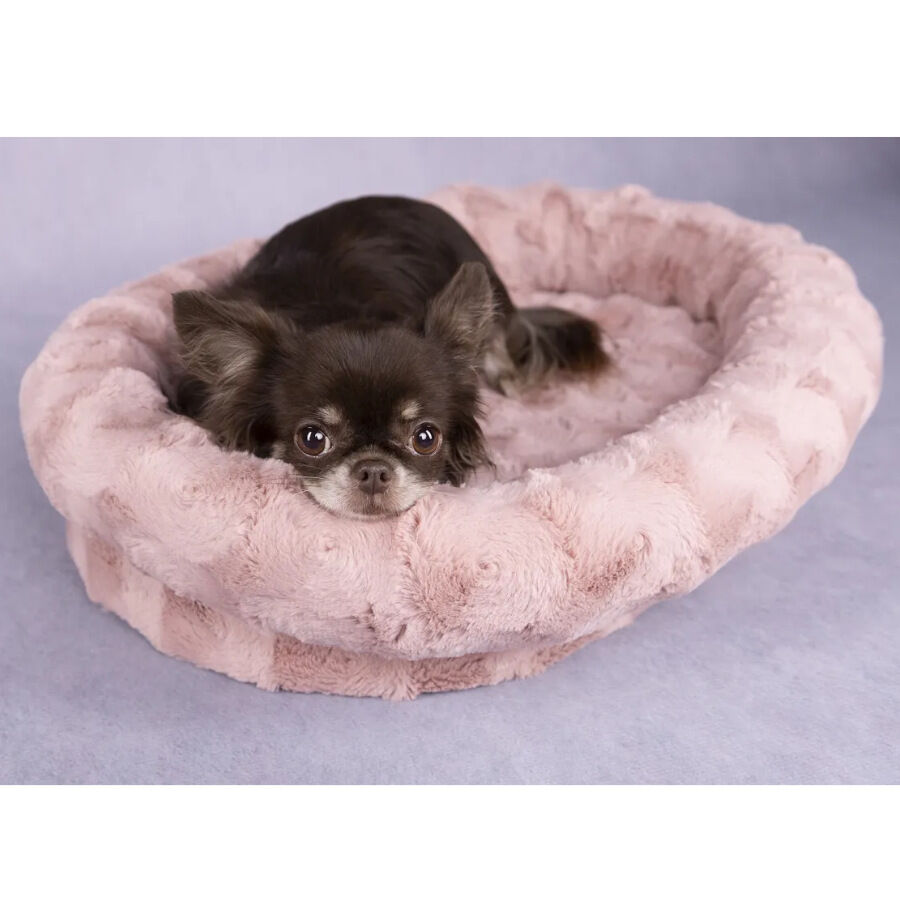 Flamingo Dorian Ovalado Rosa cama cuna para perros y gatos, , large Imagen numero 3