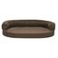 Vidaxl colchón de cama ergonómico marrón para perros, , large indicador imagen numero 7