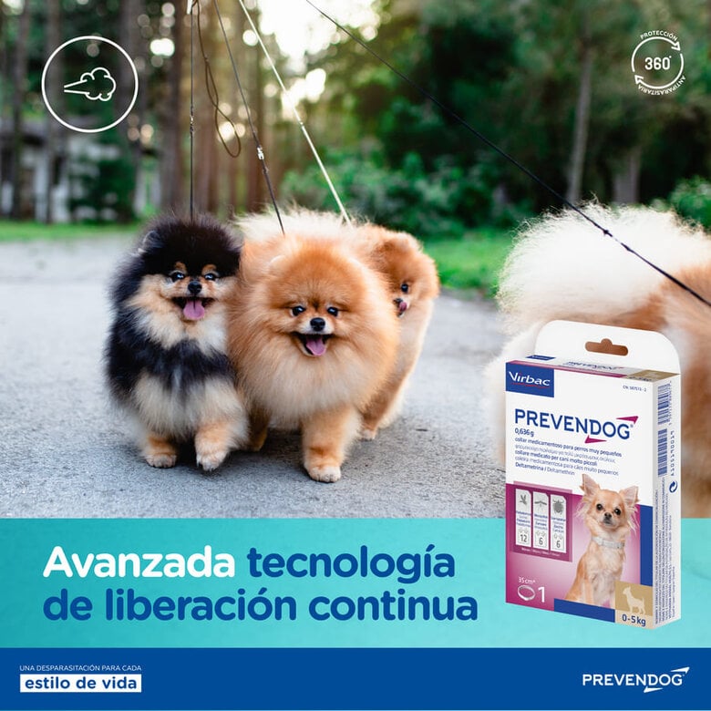 Virbac PREVENDOG 500 G - Antizecche E Zanzare Per Cani Per 6 Mesi - Foto 10