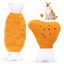 Nobleza Juguetes para Perros Sonido Resistentes Interactivos, 2 Unidad Peluche para Perro en Forma de Huesos, Regalos para Perros  Cachorros Grandes Pequeños, , large indicador imagen numero 1