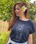 Camiseta de mujer Animal Totem jaguar gris, , large indicador imagen numero 3