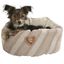 Cama Love you para perros pequeños color Beige, , large indicador imagen numero 3