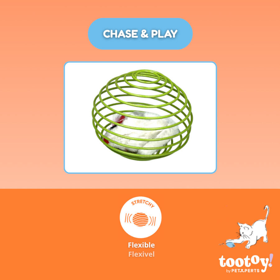 Tootoy! Pelota Interactiva con Rat&oacute;n para gatos, , large Imagen numero 4