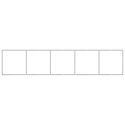 Vidaxl perrera de acero con bisagra y puerta para perros, , large Imagen numero 11