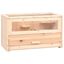 vidaXL Jaula para hámster madera maciza abeto 60x30x35 cm, , large indicador imagen numero 1