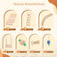 Nobleza 7pcs Juguetes para Hámster, Madera para Masticar Gnaw Throw Toss Juguetes para los Conejos, la Chinchilla, Hámsters, Cobayas, , large indicador imagen numero 2