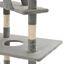 VidaXL Árbol rascador para gatos color Gris, , large indicador imagen numero 5