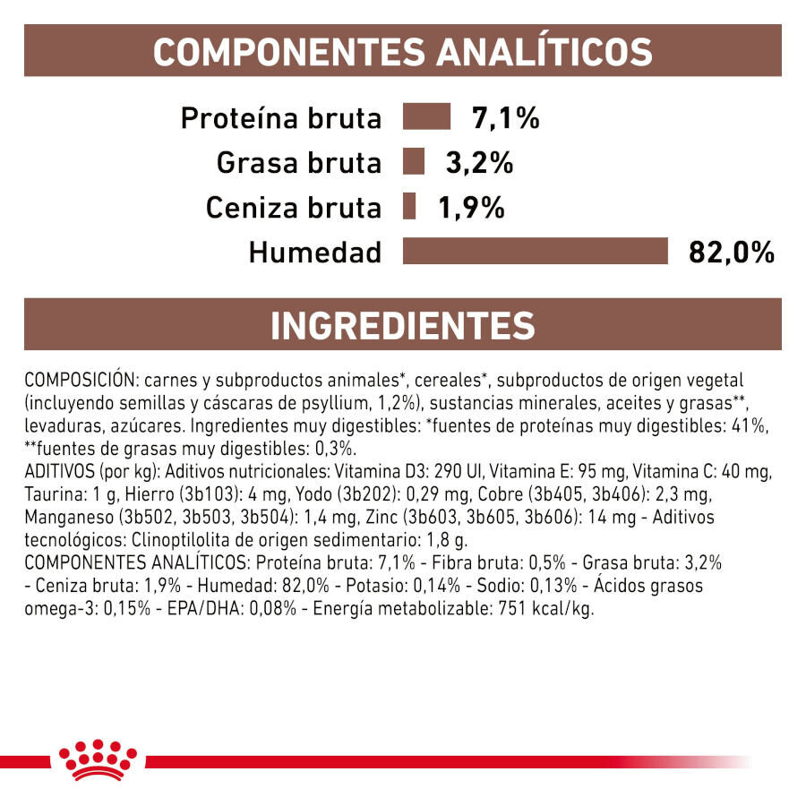 12 sobres x 85 g Royal Canin Gastrointestinal Fibre Response L&aacute;minas en Salsa Sobre para gatos, , large Imagen numero 7