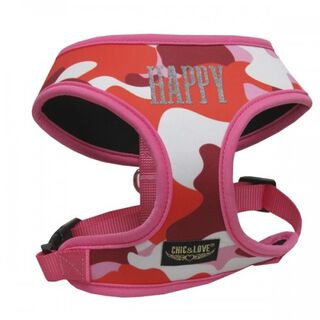 Arnés neopreno Camuflaje para perros color Rosa, Arnés neopreno Camuflaje para perros color Rosa